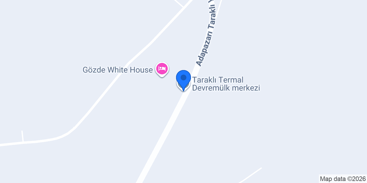 Taraklı Termal Devremülk merkezi konumu