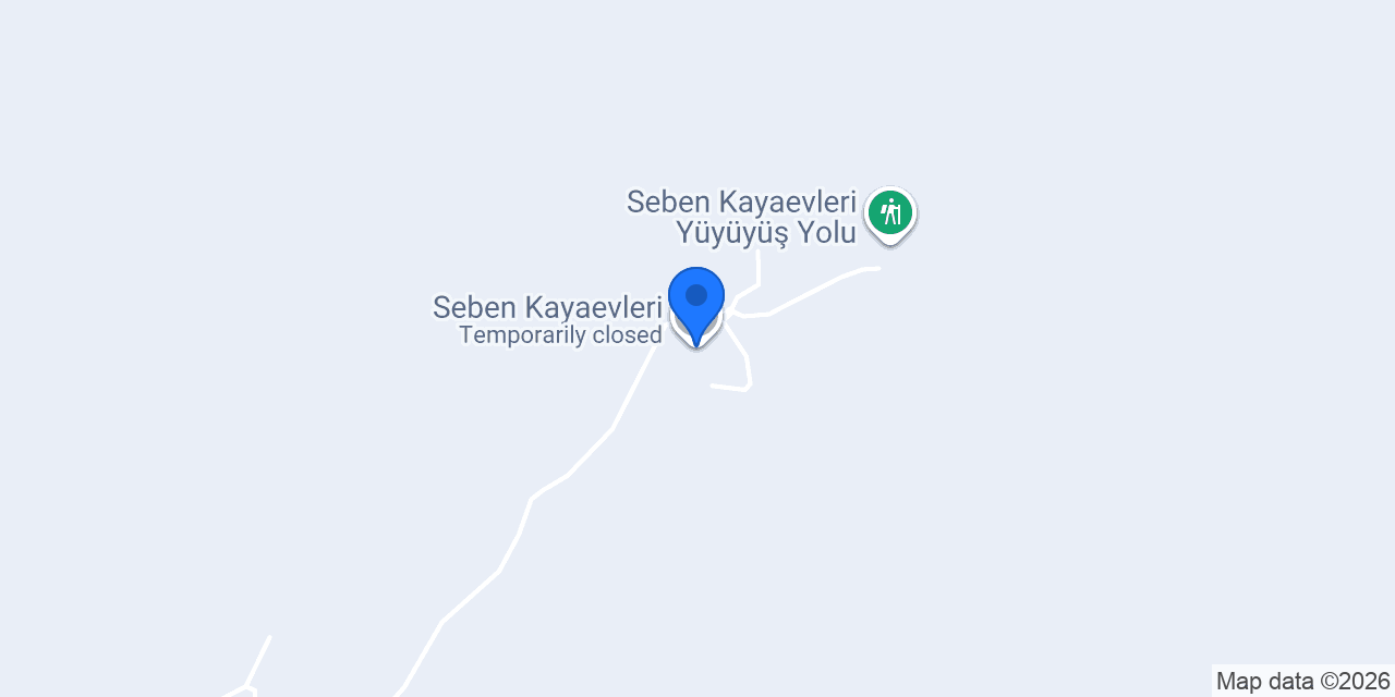 Seben Kayaevleri konumu