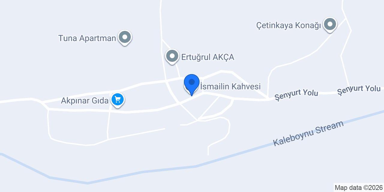İsmailin Kahvesi konumu