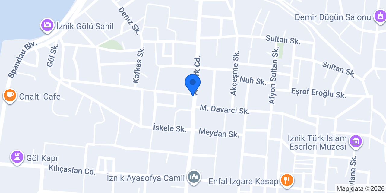 Cuneyt Erkek Kuaforu konumu
