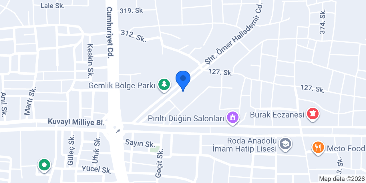 HAKTAN INSAAT MARMARA konumu