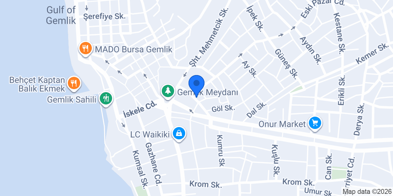Uslu Mimarlık konumu