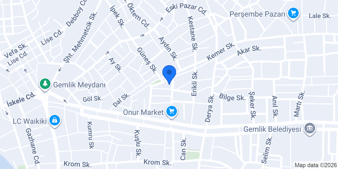 Gemlik Kelle Söğüş konumu