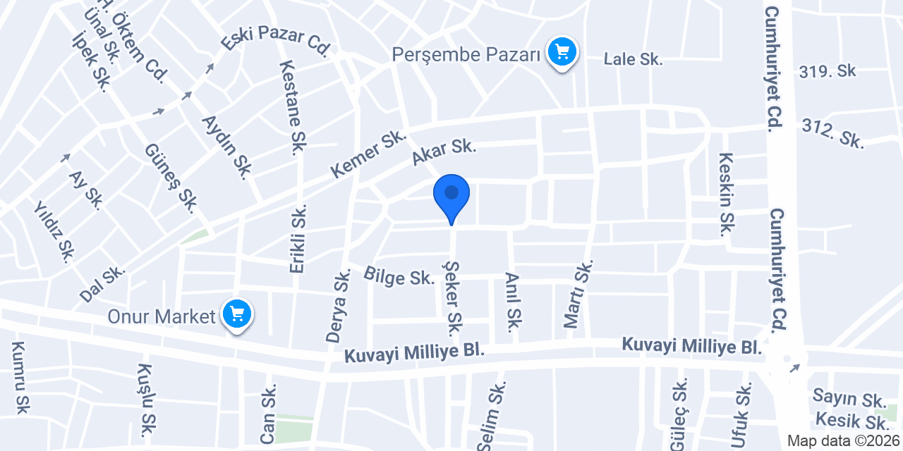 GÜNEŞ MARKET konumu