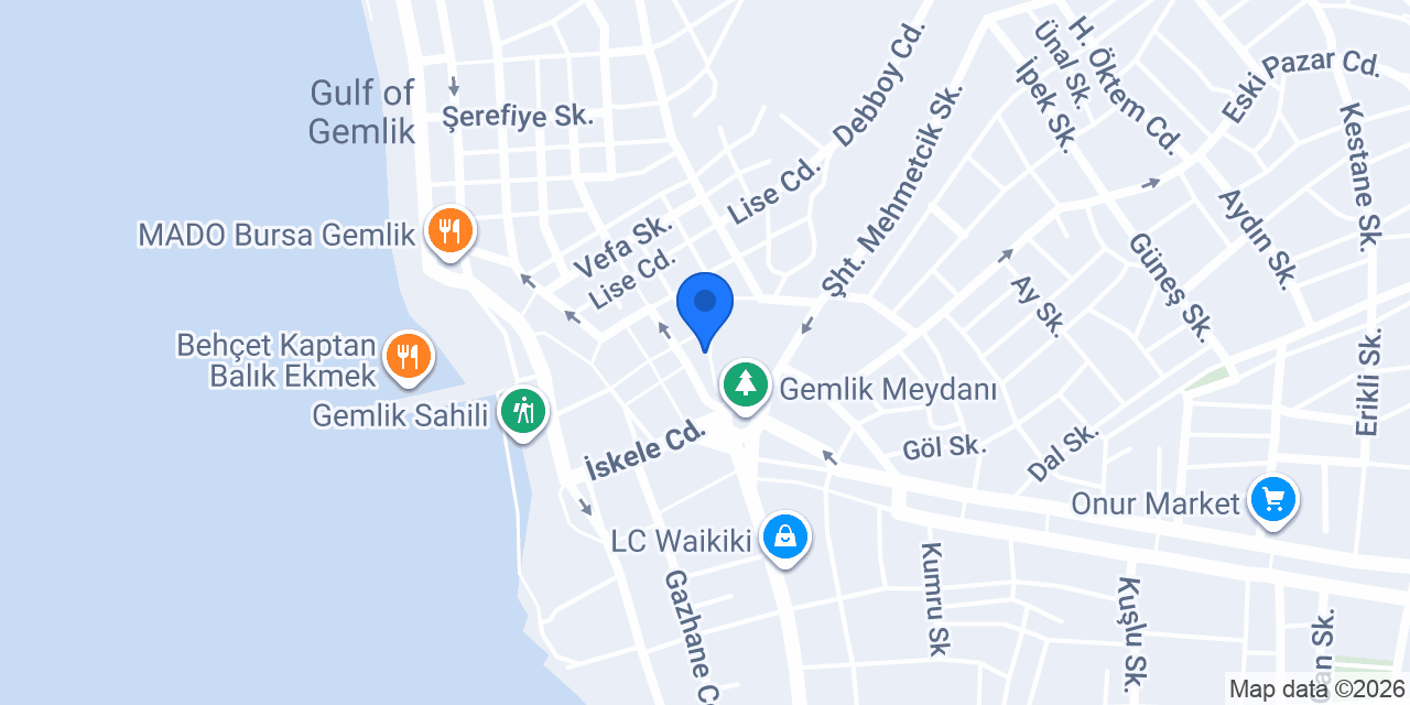 gemlik mobilya konumu