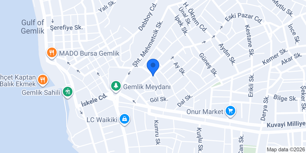 Diş Hekimi - Gül KARAKOÇ konumu