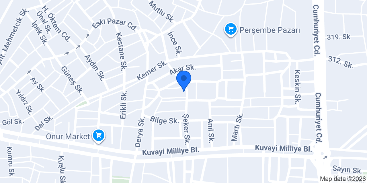 Gemlik hurdacı konumu