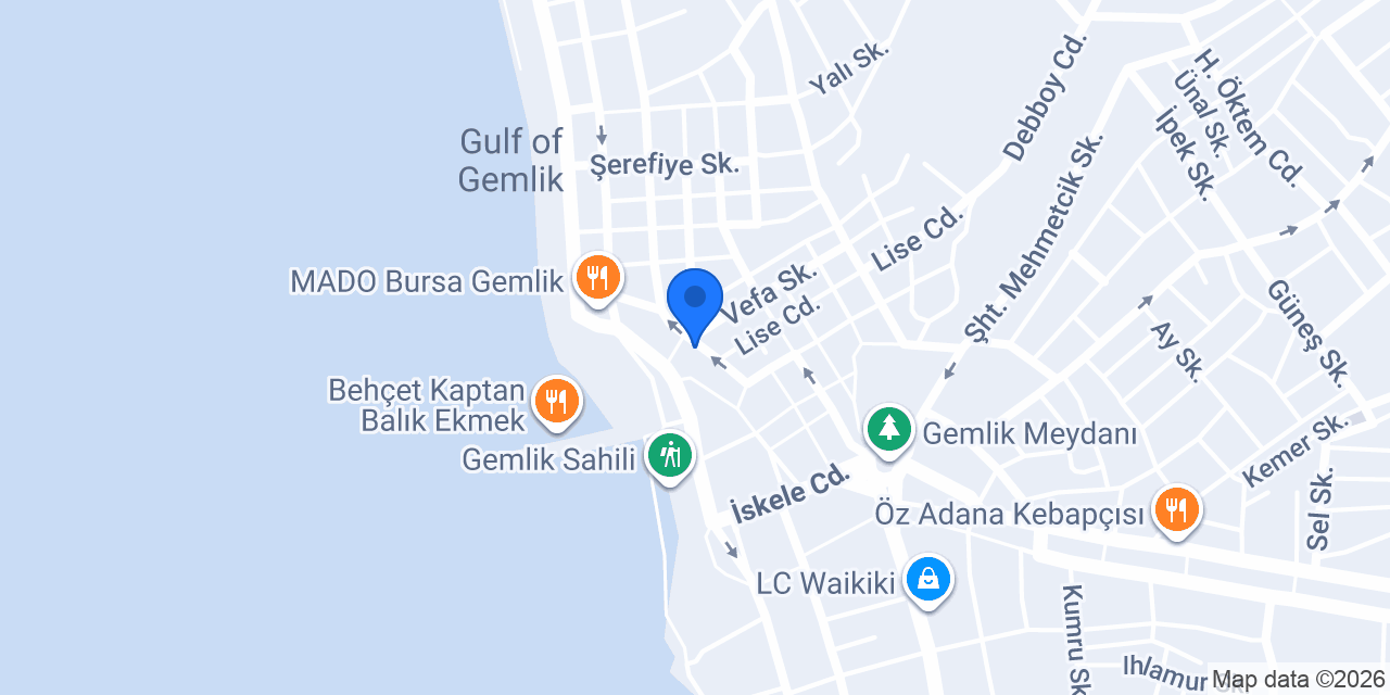 Jolly Tur Gemlik konumu