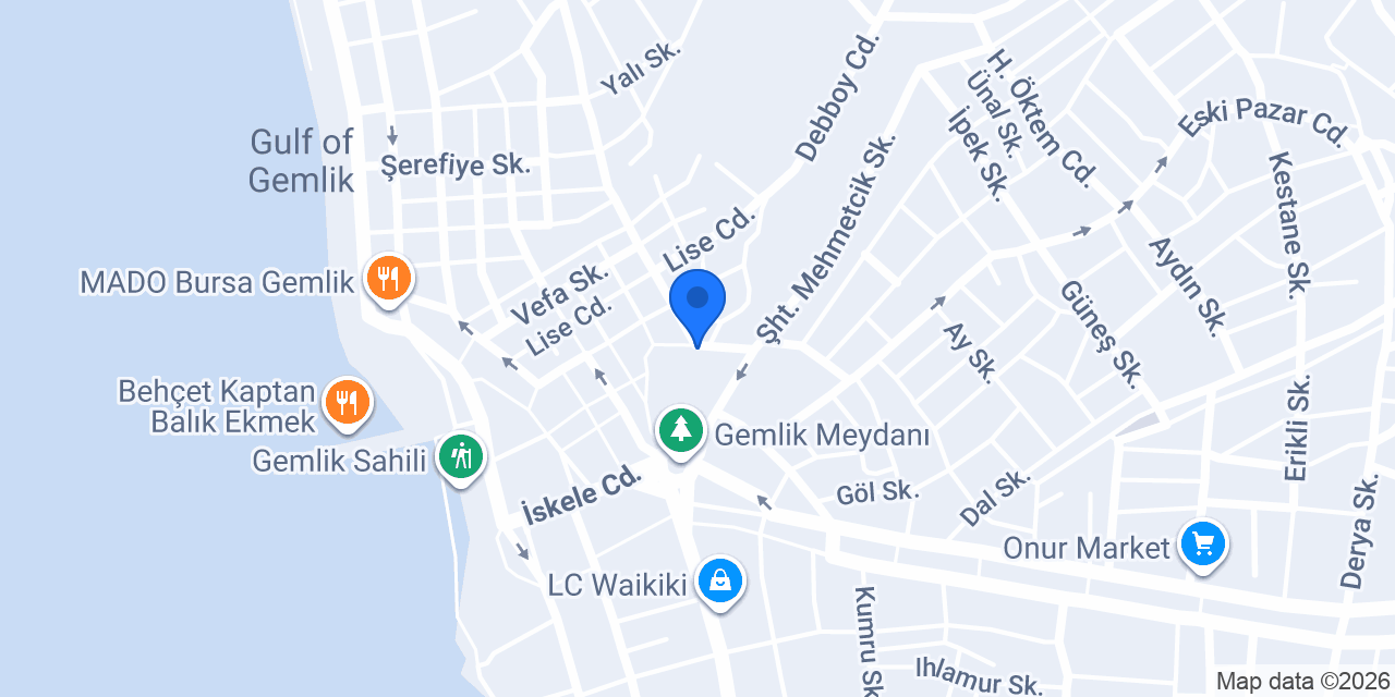 Gemlik Gümüş konumu