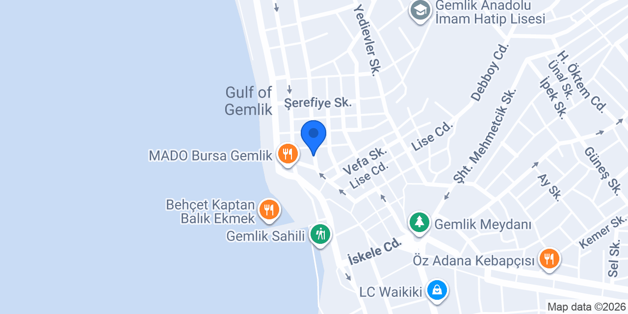 Gemlik Elit Temizlik konumu