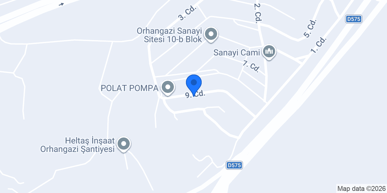 Olimpum Gübre Fabrikası konumu