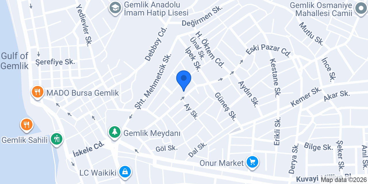Gemlik Soylu Emlak & Insaat konumu