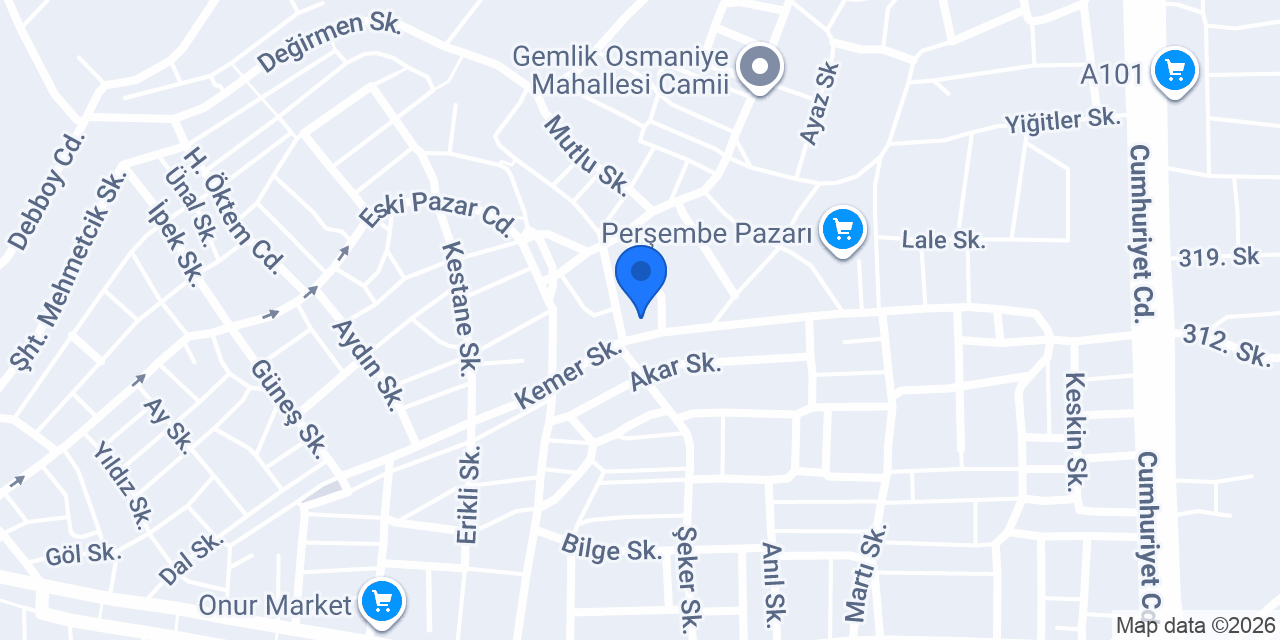 Gemlik Sultan Su Bayisi konumu