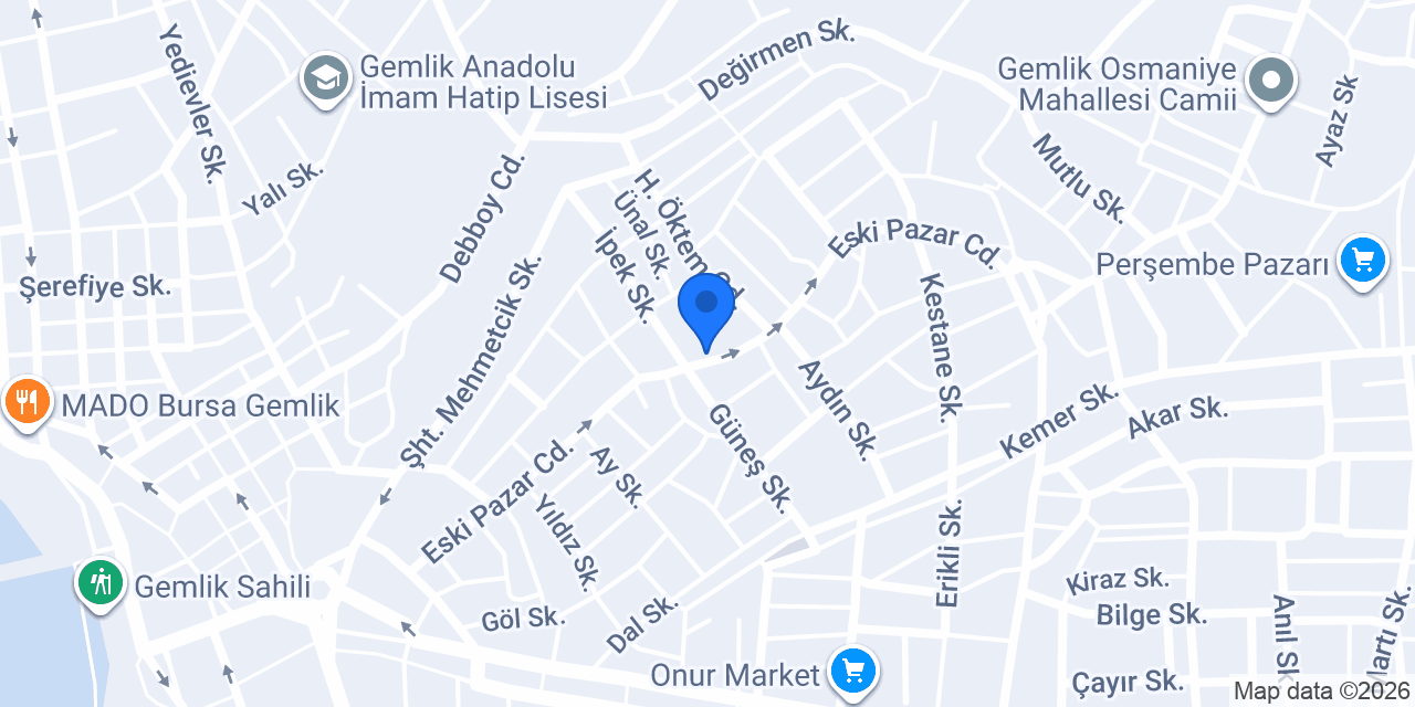 Öznur Koltuk Döşeme konumu