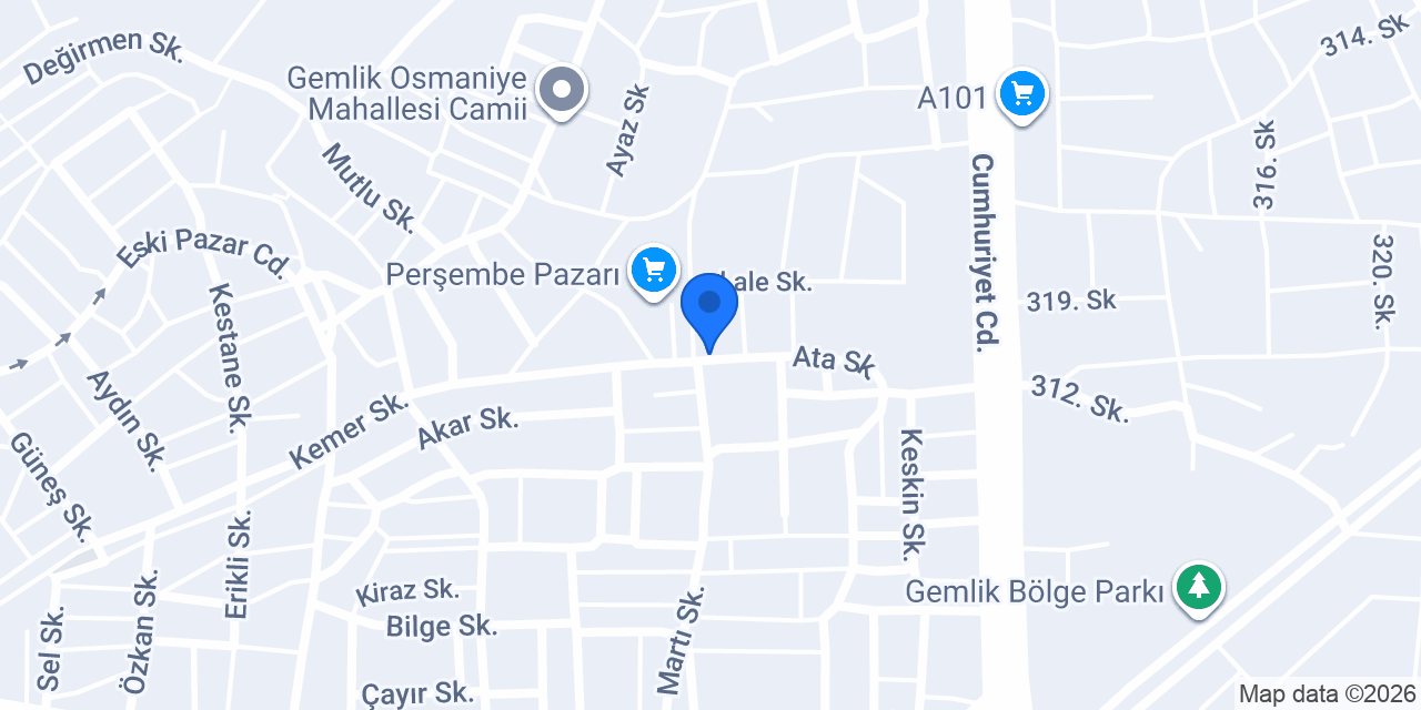 GEMVET VETERİNER konumu