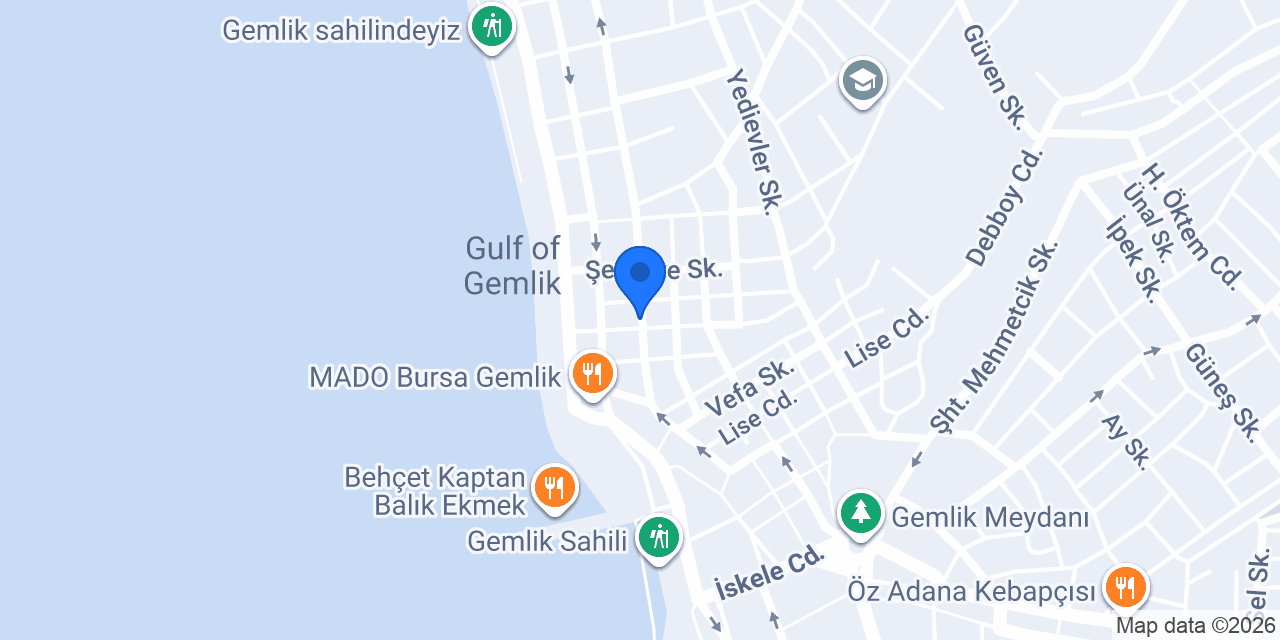 Gözde Bektaş Hukuk Bürosu konumu