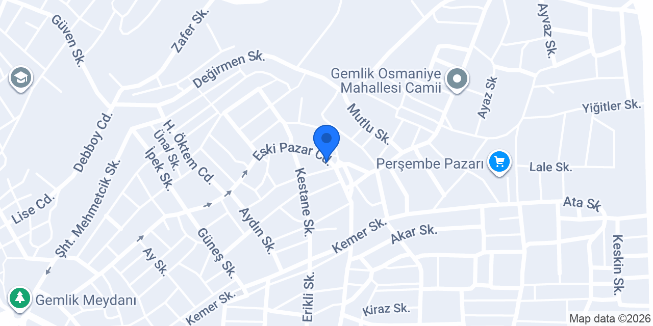 Durmuşoğlu Market konumu