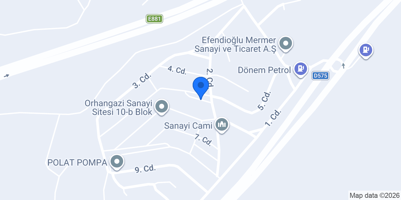 San-Mak Ticaret konumu