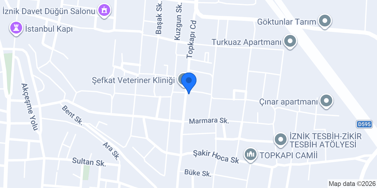 YERLİ GROSS TOPKAPI ŞUBESİ konumu