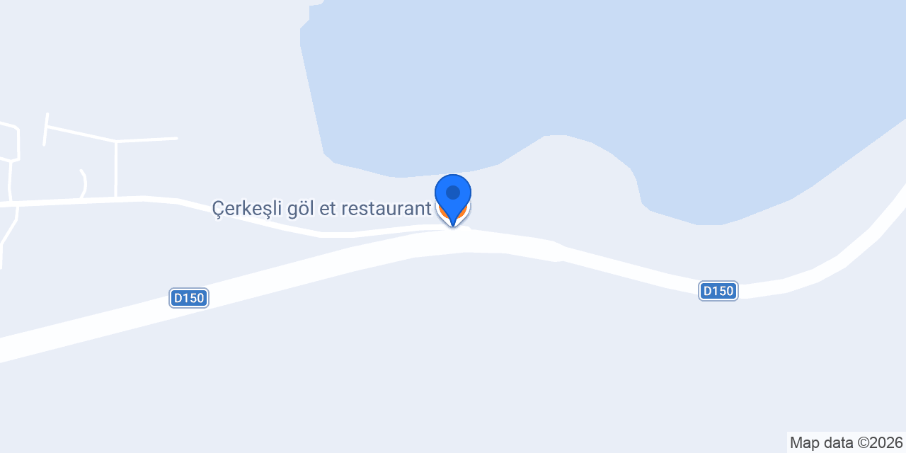 Çerkeşli göl et restaurant konumu