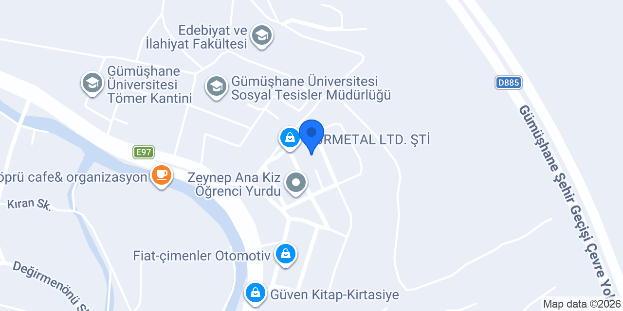 Fatsu Gümüşhane konumu