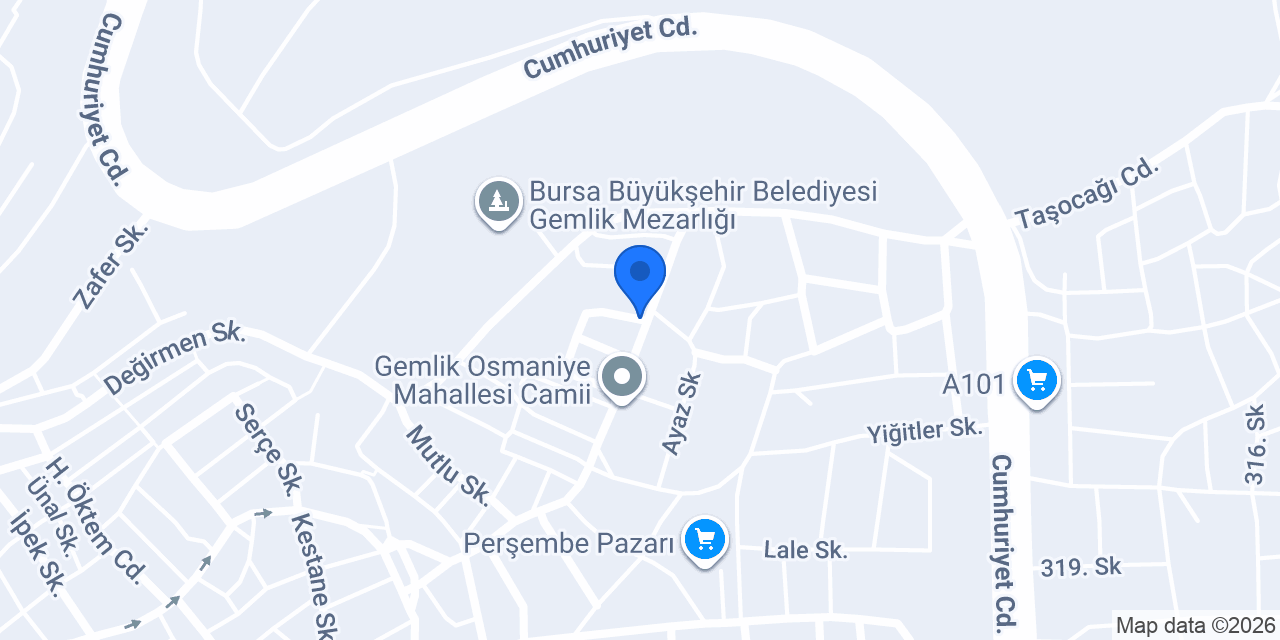 Güney Casisos konumu