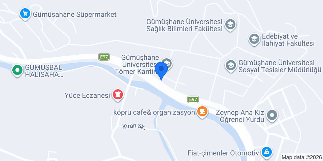 Takiles Üniversite konumu