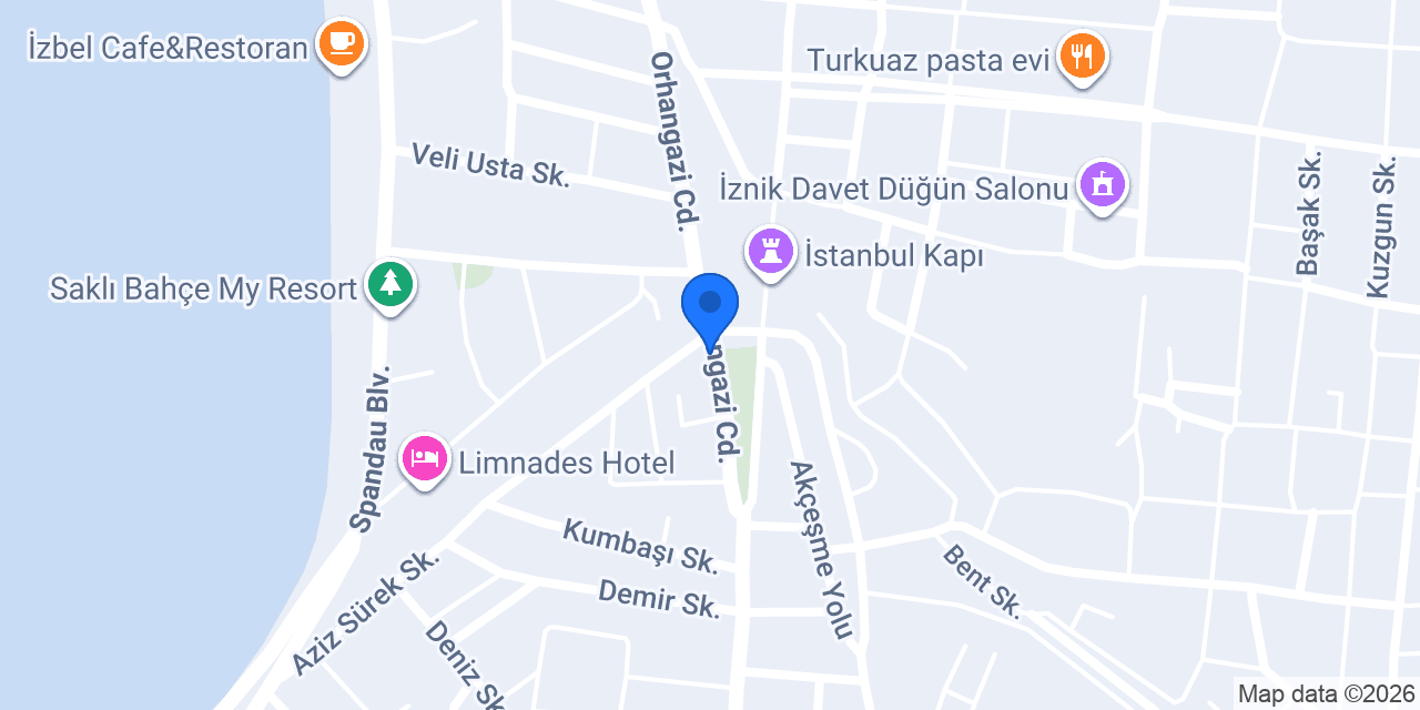 İznik Dırazali Tarım konumu