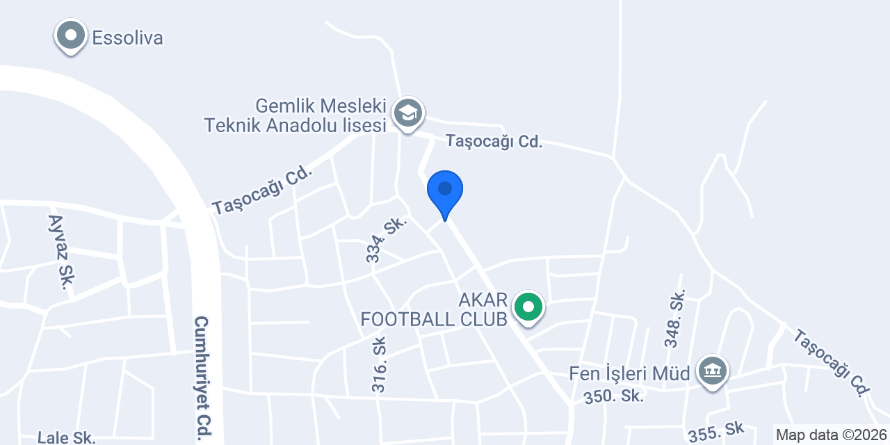 Volimax Kimya konumu