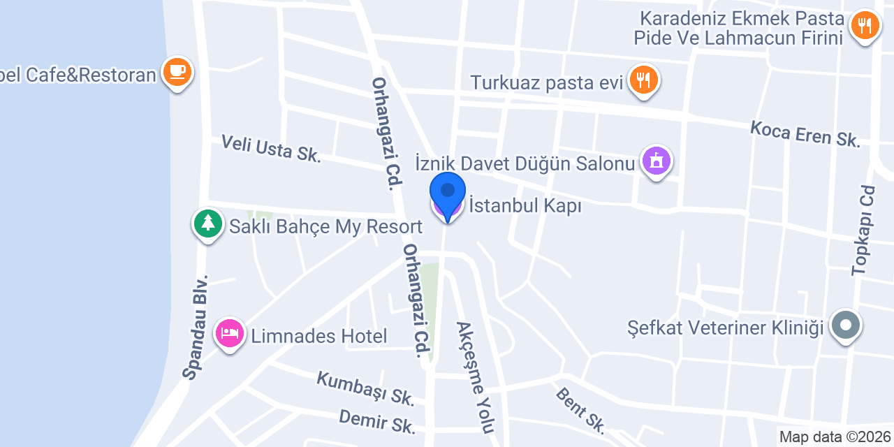 İstanbul Kapı konumu