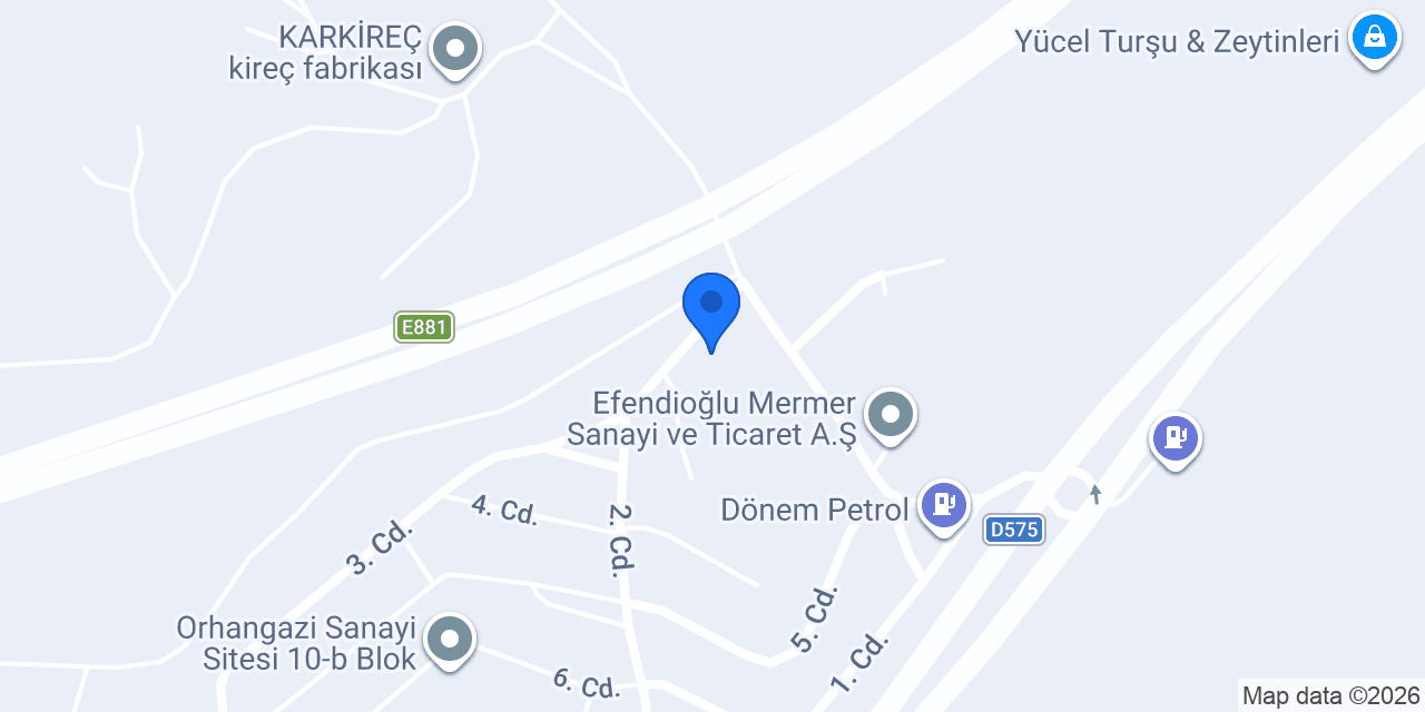 Som-mak Mermer Granit Makinaları LTD ŞTİ konumu