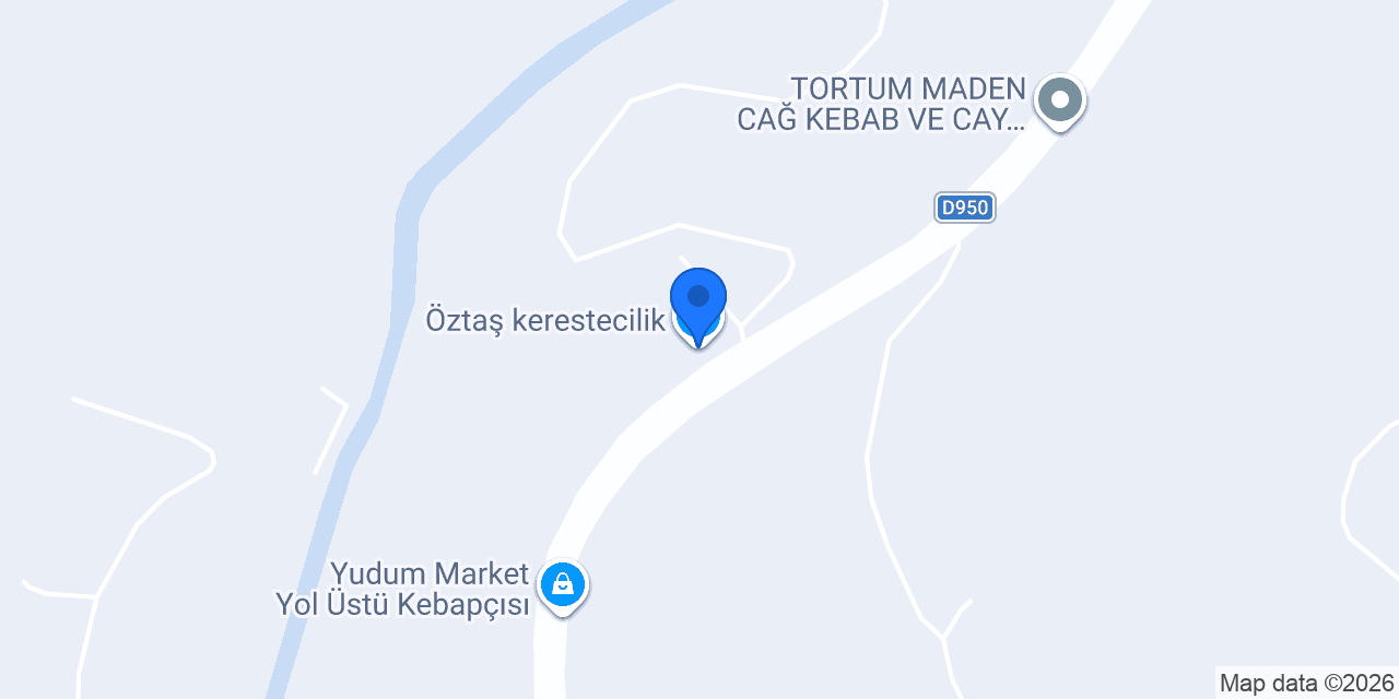 Öztaş kerestecilik konumu