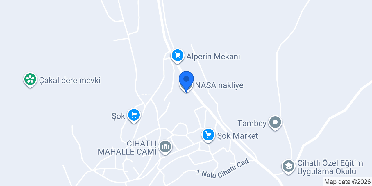 NASA nakliye konumu