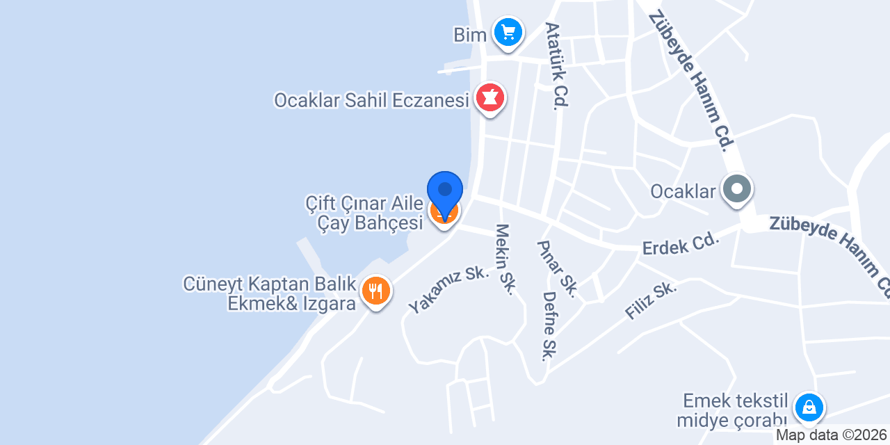 Keyif Aile Çay Bahçesi konumu