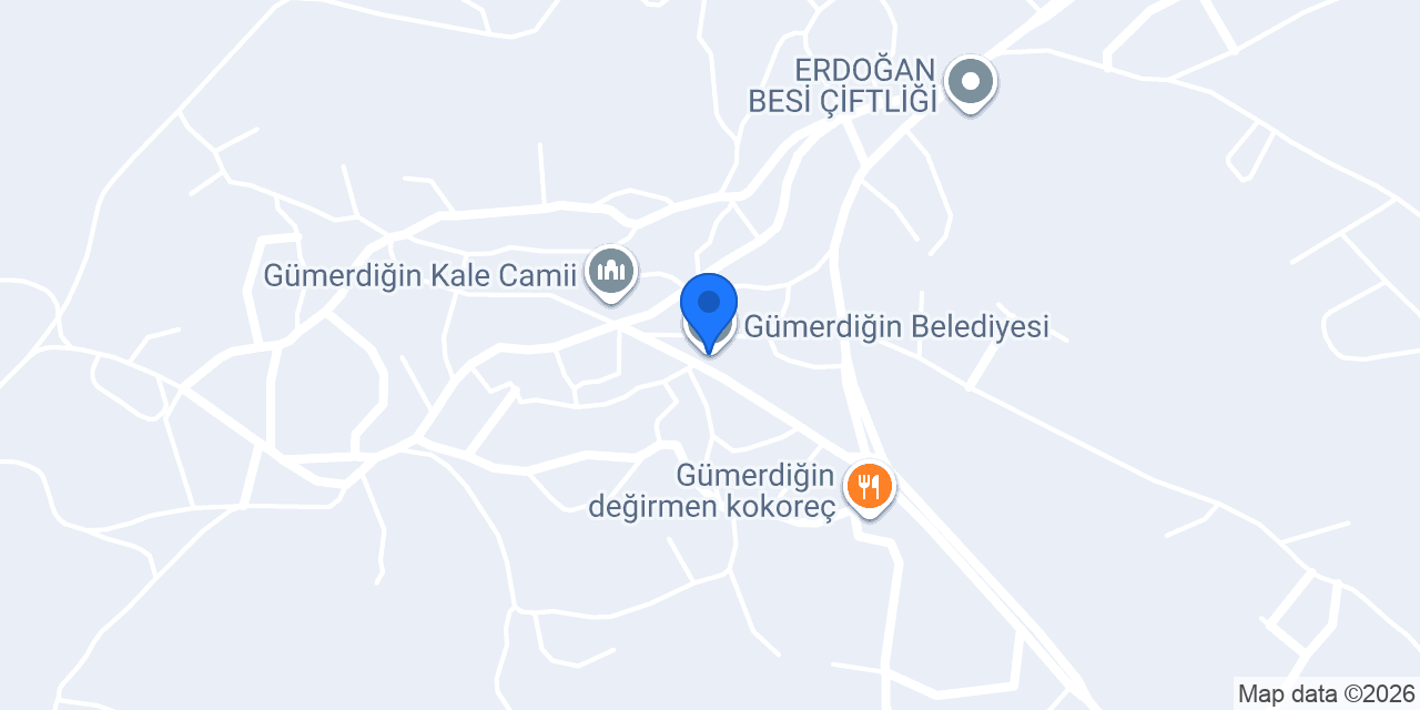 Gümerdiğin Belediyesi konumu