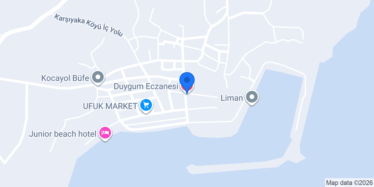 Duygum Eczanesi konumu