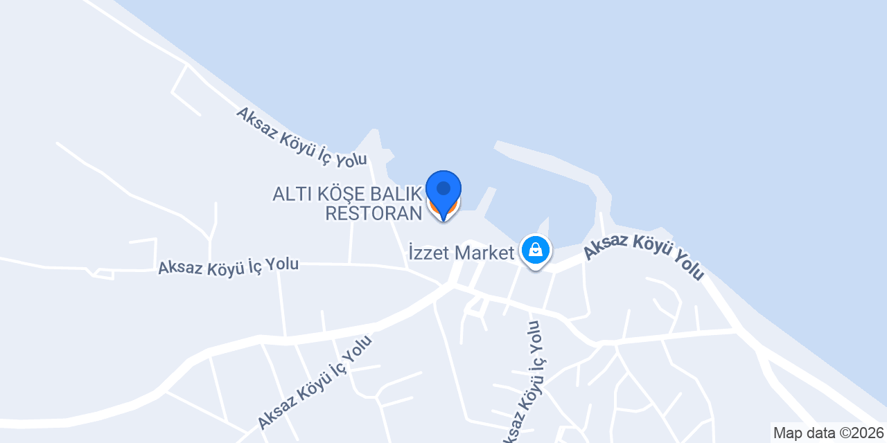 ALTI KÖŞE BALIK RESTORAN konumu