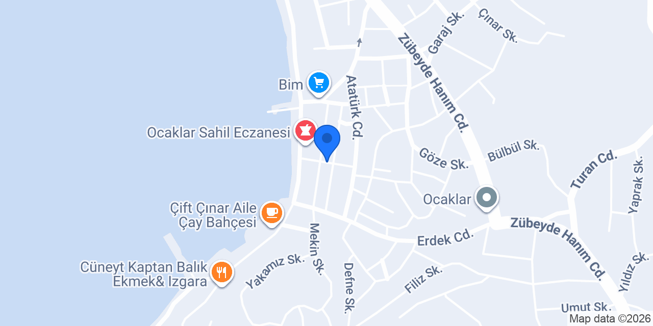 Güney Av Malzemeleri konumu