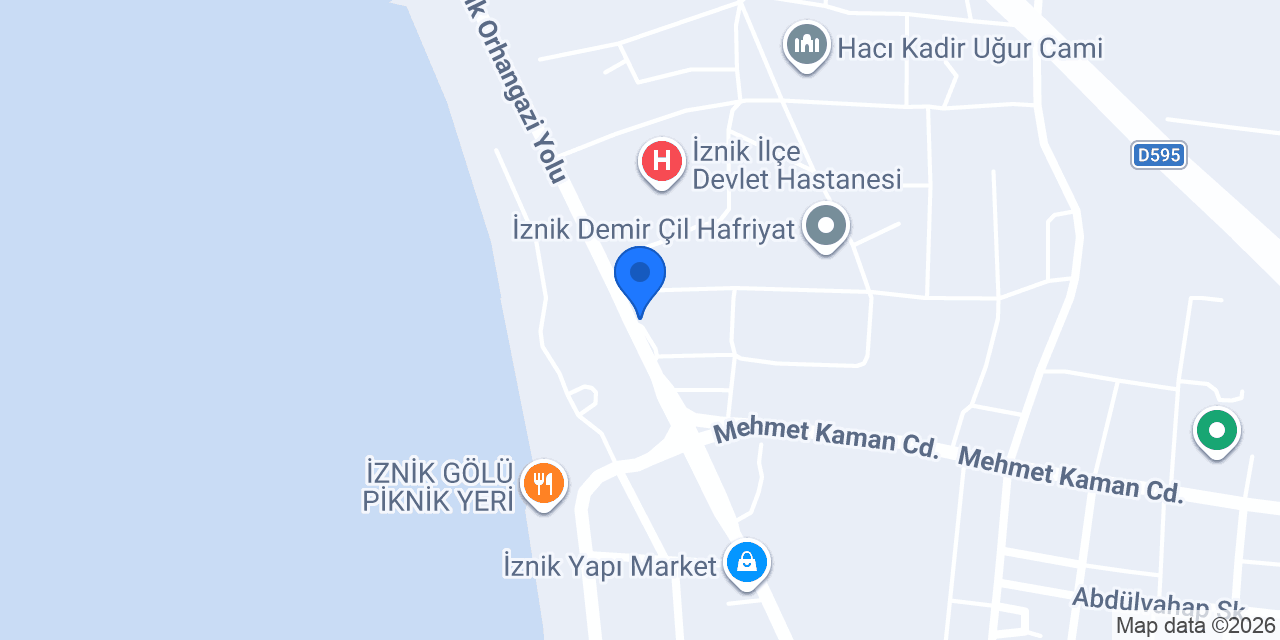 İznik Taş Devri Konaklama konumu