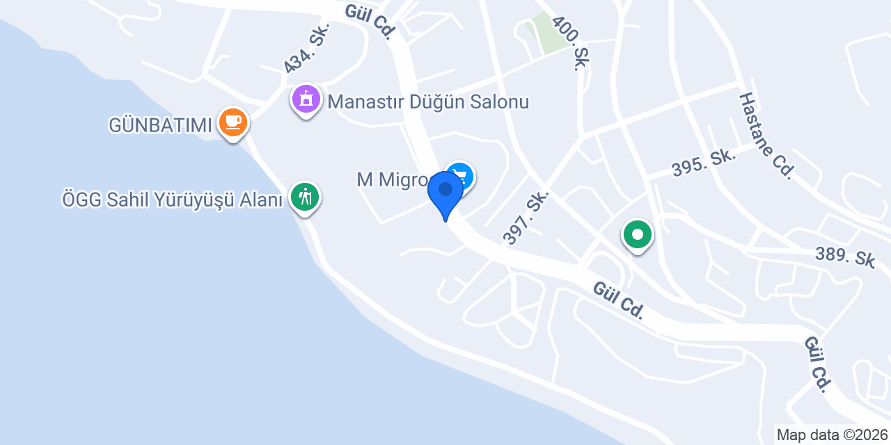 Manastır Taksi konumu