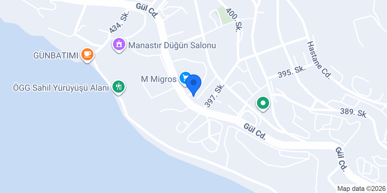Eczane Sevinç Saral konumu