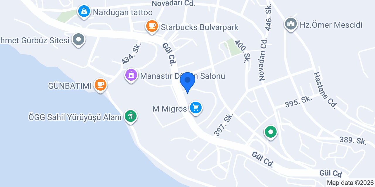 Hanvet Clinic Manastır konumu