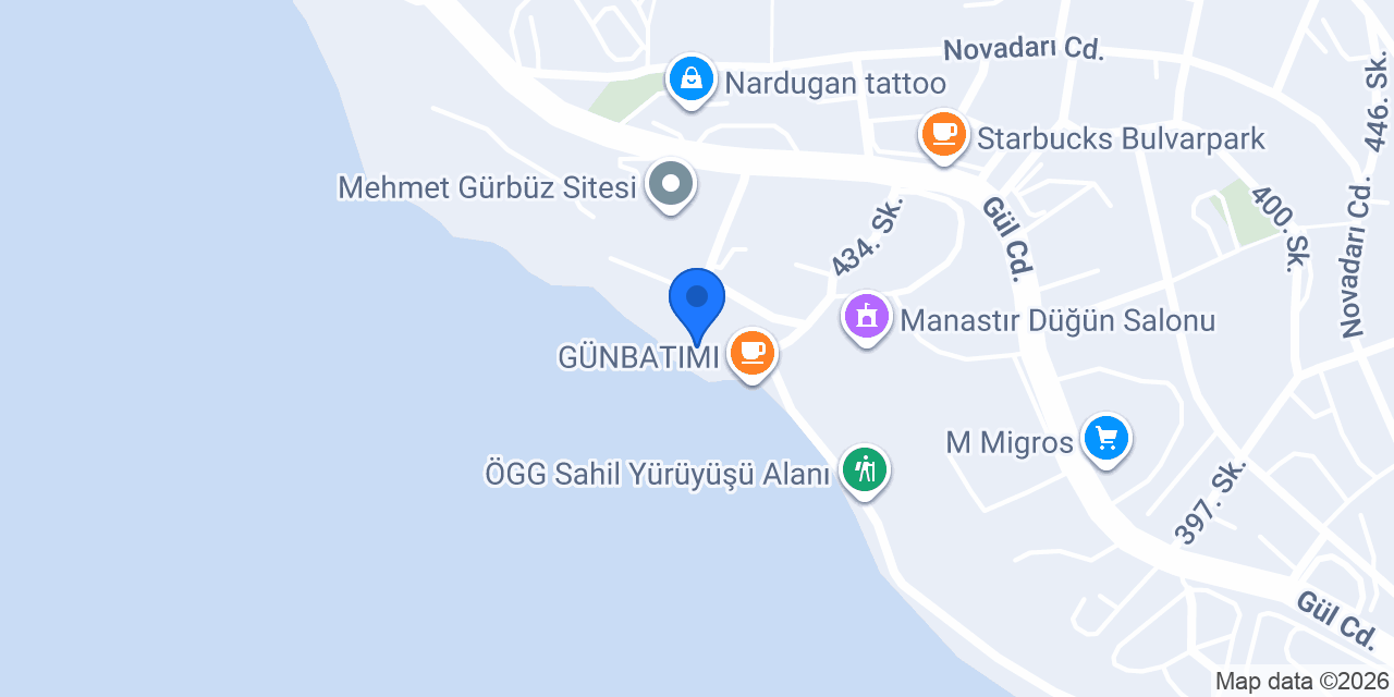 Saklı Bahçe Pansiyon Cafe konumu