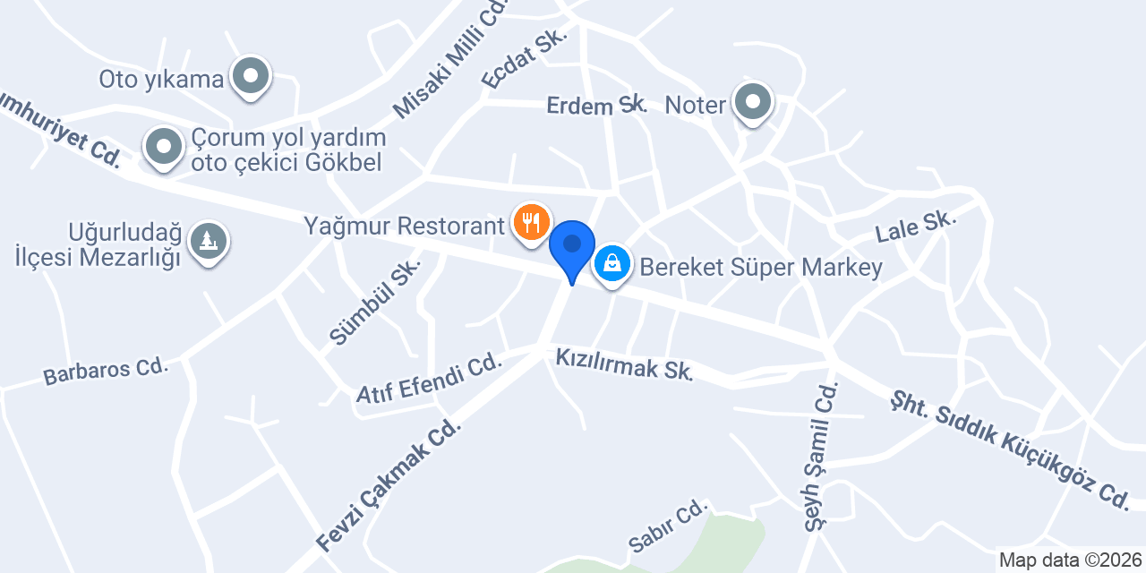 Bugün Nöbetçi eczaneler konumu