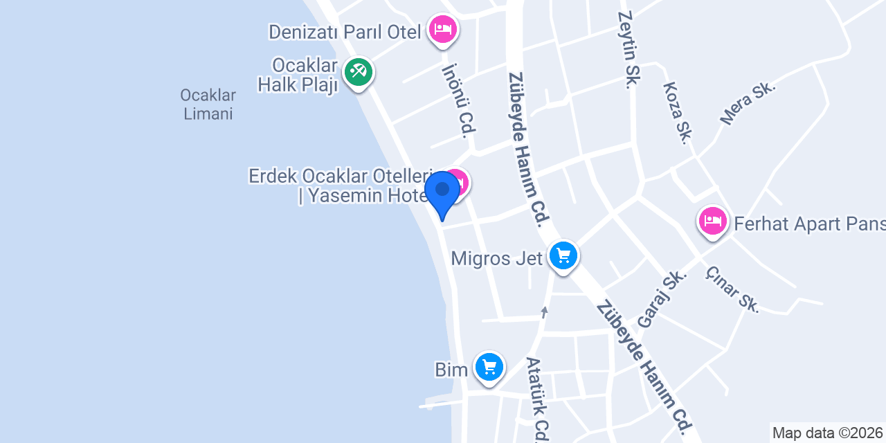 Kristal Aile Çay Bahçesi konumu