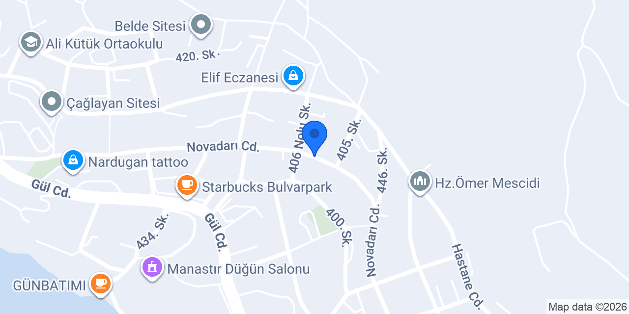 Kervan Market konumu