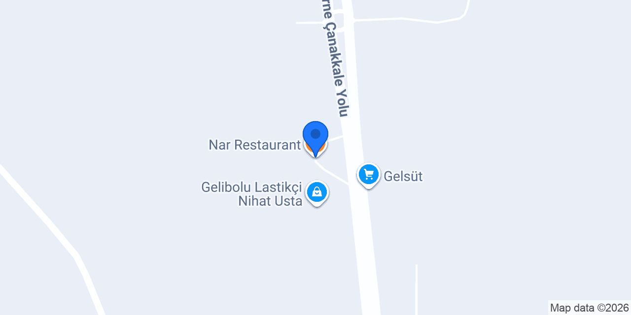 Nar Restaurant konumu
