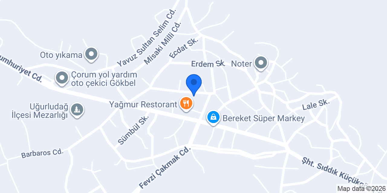 Atatürk İlkokulu konumu