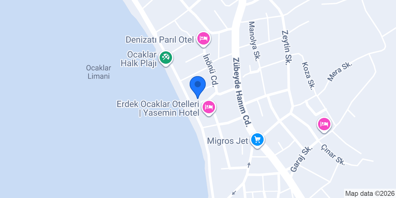 Engin Apart Otel konumu