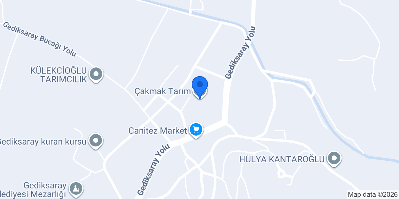 Çakmak Tarım konumu